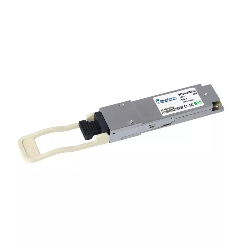 Glasvezel-transceivermodule BlueOptics AOM-100GBE-SR4-FT-BO QSFP28 100 m