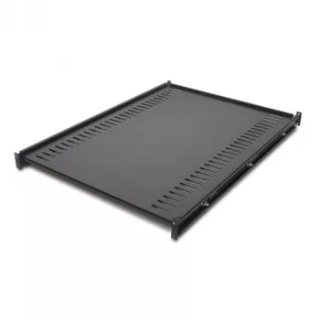 Verstelbare legplank APC AR8122BLK, metaal, 470 mm breedte, 660 mm max. diepte, 44 mm hoogte, zwart