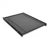 Verstelbare legplank APC AR8122BLK, metaal, 470 mm breedte, 660 mm max. diepte, 44 mm hoogte, zwart