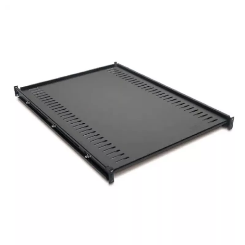 Verstelbare legplank APC AR8122BLK, metaal, 470 mm breedte, 660 mm max. diepte, 44 mm hoogte, zwart