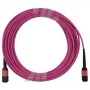 BlueOptics AV26-BO multimode glasvezel-trunkkabel, MPO/UPC naar MPO/UPC, OM4, 7,5 m, magenta