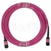 BlueOptics AV28-BO multimode glasvezel-trunkkabel, MPO/UPC naar MPO/UPC, OM4, 15 m, magenta