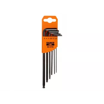 L-vormige inbussleutelset Bahco BE-9765 6 stuks