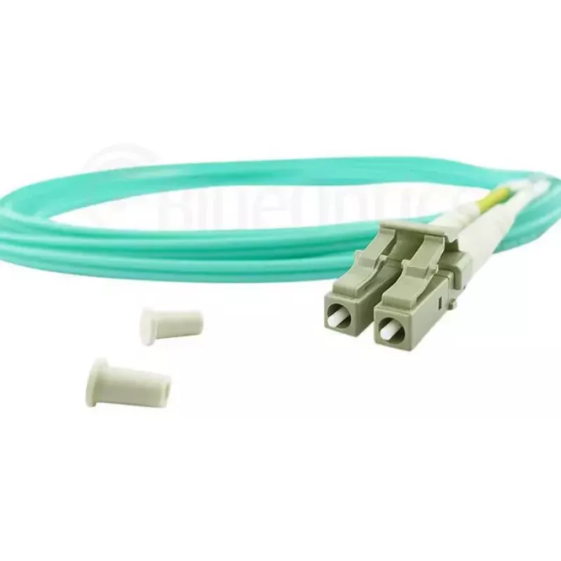 Glasvezelkabel BlueOptics BK842A 30 m LC OM3 aqua