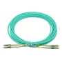 Glasvezelkabel BlueOptics BK843A-BO 50m LC OM3 aqua