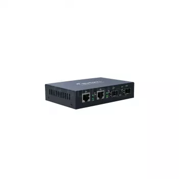 Netwerk-mediaconverter BlueOptics BLMC003 1000 Mbit/s single-mode zwart