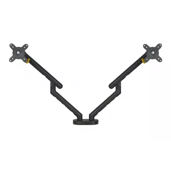 BakkerElkhuizen BE Flexible Dual zwart, klem, 20 kg, 43,2 cm (17 inch), 88,9 cm (35 inch), 100 x 100 mm, zwart