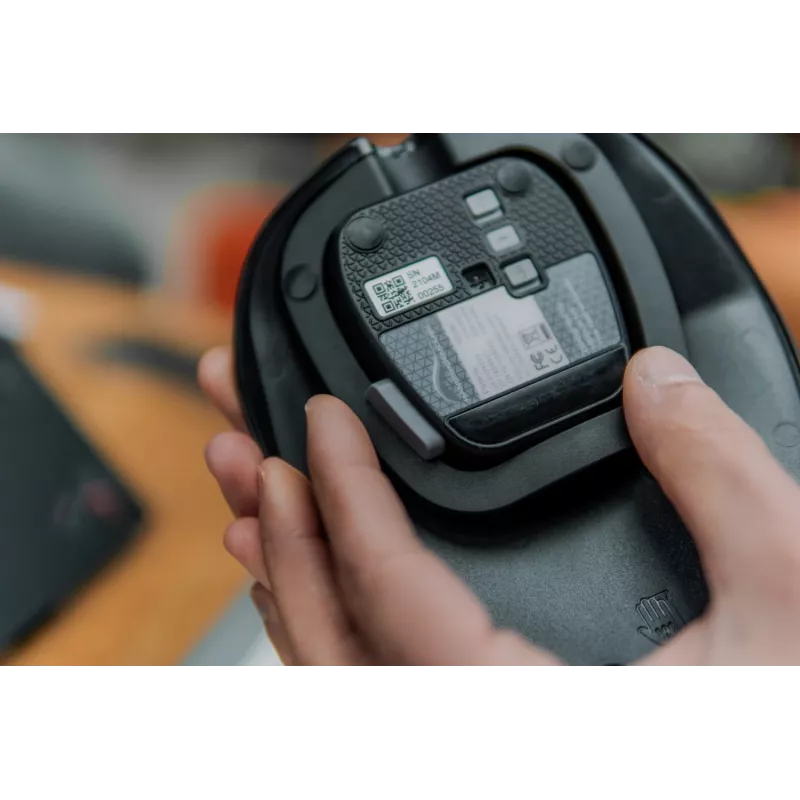 BakkerElkhuizen HandshoeMouse Shift Bluetooth-muis kantoor dubbelhandig optisch 1000 DPI