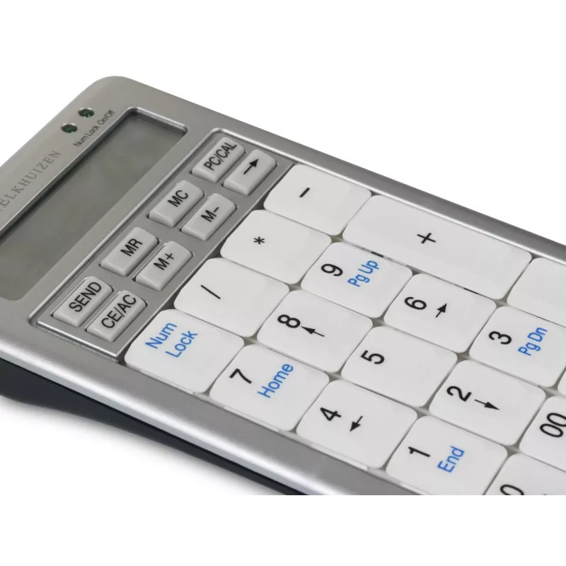 BakkerElkhuizen S-board 840 Numeric toetsenbord, USB, pc, 1,2 m, lichtgrijs, wit