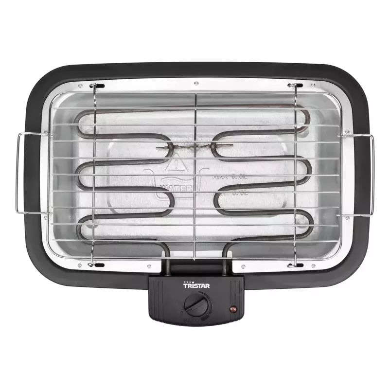 Elektrische grill Tristar BQ-2883 2000 W ketel zwart