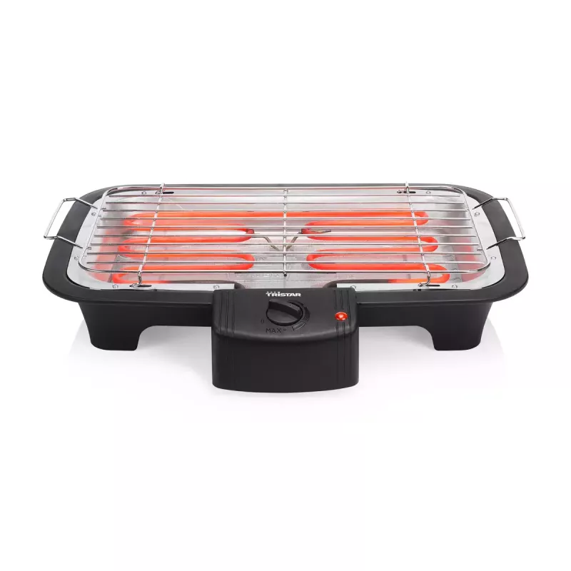 Elektrische grill Tristar BQ-2883 2000 W ketel zwart