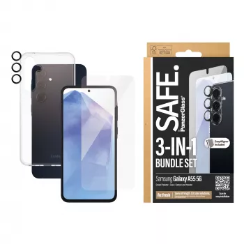 Beschermpakket PanzerGlass Samsung Galaxy A55 5G kras- en stootvast