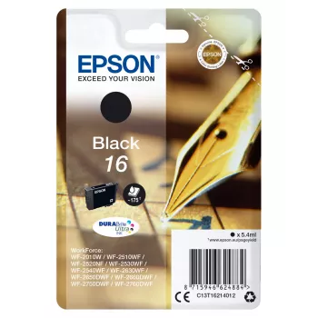 Epson Pen and crossword singlepack zwart 16 DURABrite Ultra inkt