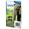 Epson Elephant singlepack geel 24XL Claria Photo HD inkt