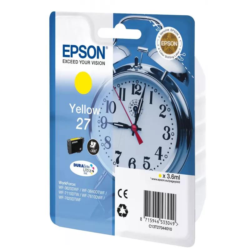 Epson Alarm clock 27 DURABrite Ultra inktpatroon