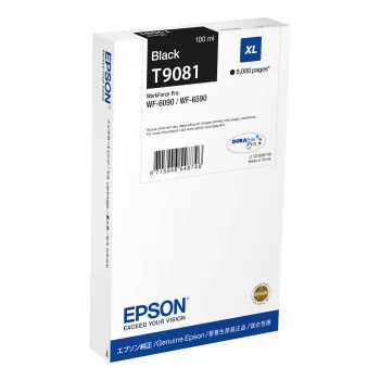 Inktpatroon Epson C13T908140 XL zwart