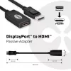 DisplayPort-naar-HDMI passieve adapter CLUB3D CAC-1001