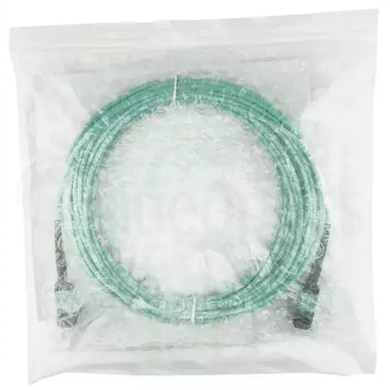 BlueOptics CBL-MTP12-OM3-10M-BO multimode glasvezel-trunkkabel, MTP/UPC naar MTP/UPC, OM3, 10 m, aqua