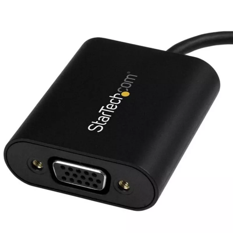 StarTech.com USB-C naar VGA-adapter - met presentatiemodus-schakelaar - 1920x1200