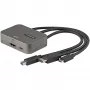 StarTech.com 3-in-1 multiport-naar-HDMI-adapter - 4K 60Hz USB-C, HDMI of Mini DisplayPort naar HDMI-converter voor vergaderruimtes - digitale AV-videoadapter voor het aansluiten van een HDMI-monitor/display