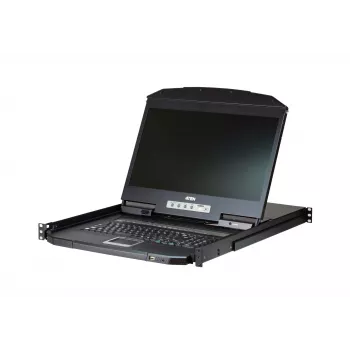 KVM-switch ATEN CL3108NX-ATA-AG USB VGA 1U rackmontage zwart