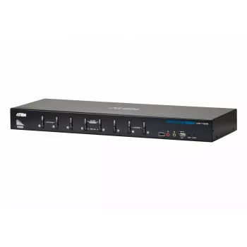 ATEN 8-poorts USB DVI Dual-Link KVM-switch met audio