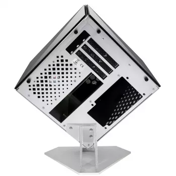 PC-behuizing Azza CUBE MINI 805 cube zilver
