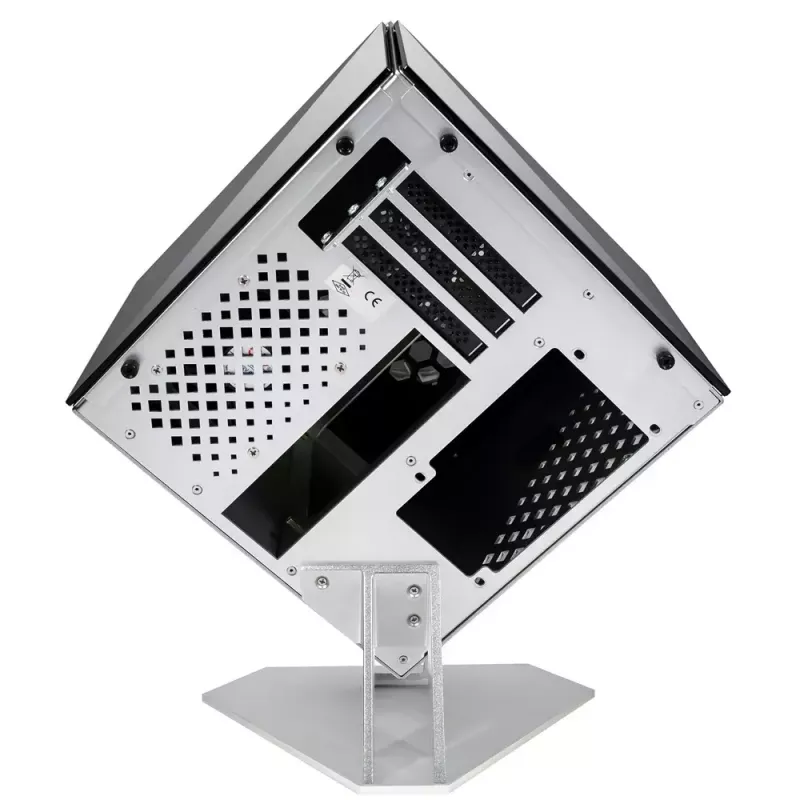 PC-behuizing Azza CUBE MINI 805 cube zilver