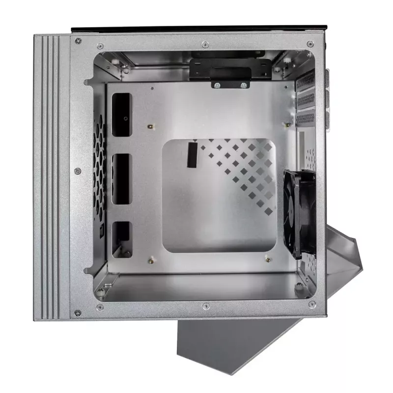 PC-behuizing Azza CUBE MINI 805 cube zilver