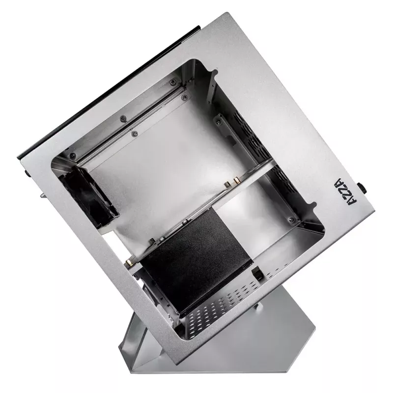 PC-behuizing Azza CUBE MINI 805 cube zilver