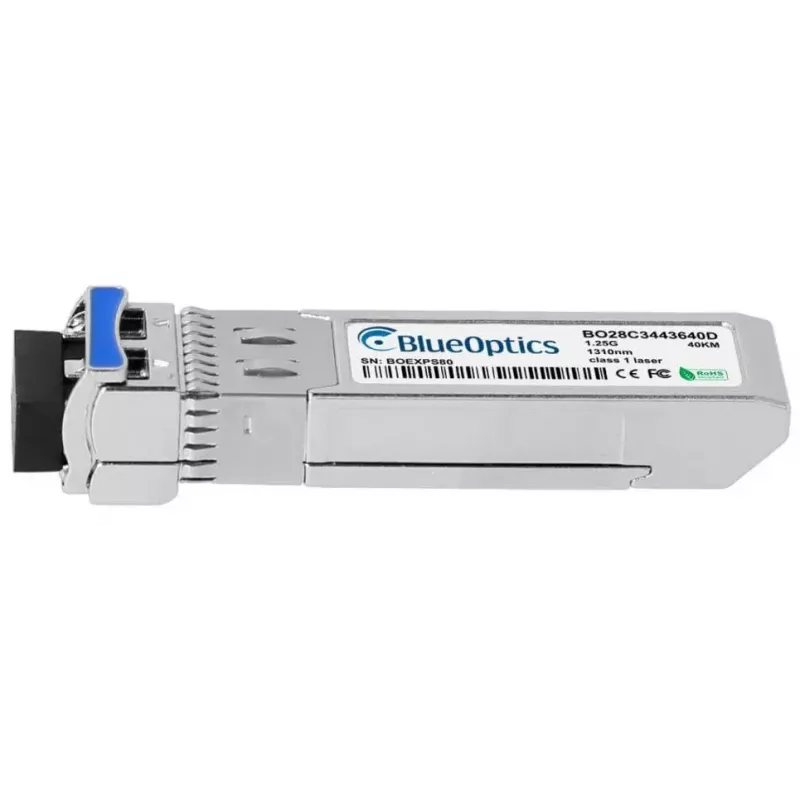 Glasvezel-transceiver BlueOptics CSFP-BX1310-40-D-BO 1250 Mbit/s cSFP zilver