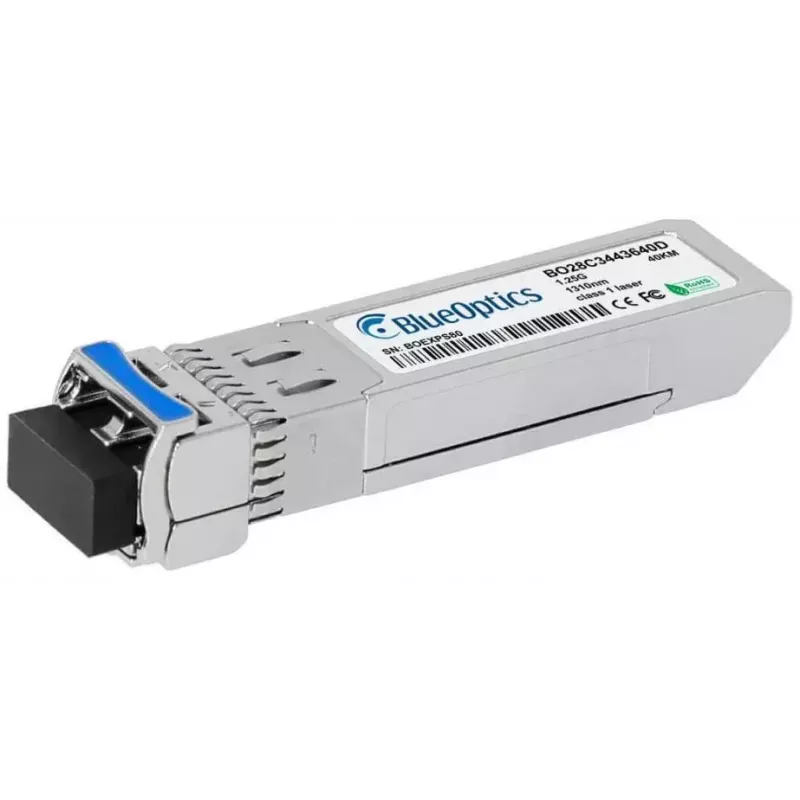 Glasvezel-transceiver BlueOptics CSFP-BX1310-40-D-BO 1250 Mbit/s cSFP zilver