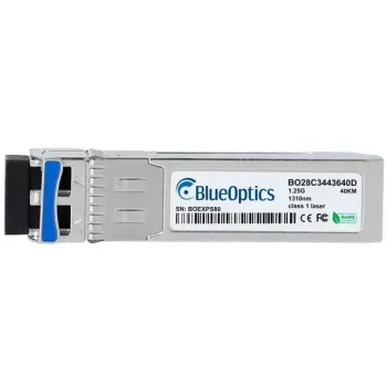 Glasvezel-transceiver BlueOptics CSFP-BX1310-40-D-BO 1250 Mbit/s cSFP zilver