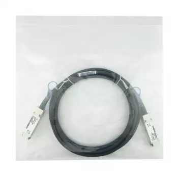 DAC-kabel BlueOptics EMC DAC-QSFP-100G-1M 1 m QSFP28 zwart
