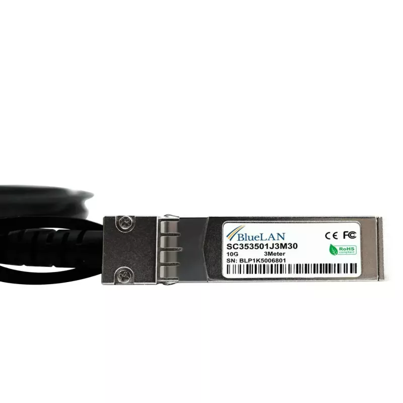DAC SFP-kabel BlueOptics EMC DAC-SFP-10G-1M 10G 1 m SFP+ zwart
