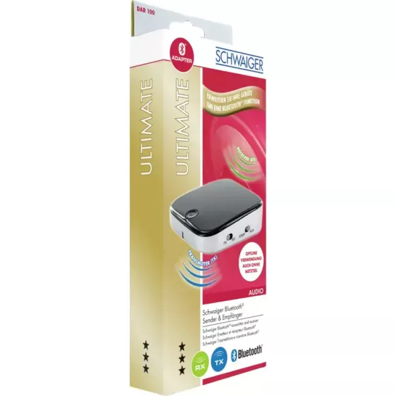 Draadloze audiotransmitter Schwaiger DAR100 513