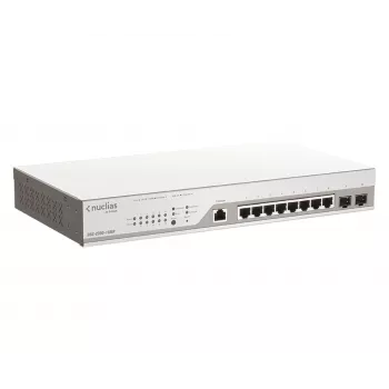 D-Link DBS-2000-10MP/E netwerkswitch managed L2 Gigabit Ethernet (10/100/1000) Power over Ethernet (PoE) grijs