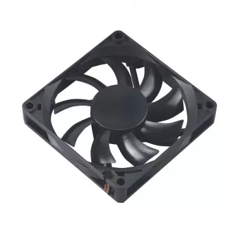 Fan Akasa Slimfan DFS801512M 8 cm zwart