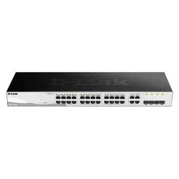 D-Link 28-poorts Gigabit Smart Managed switch inclusief 4 combo-poorten