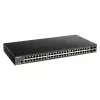 D-Link 48-poorts Gigabit Smart Managed switch met 4 x 10G SFP+