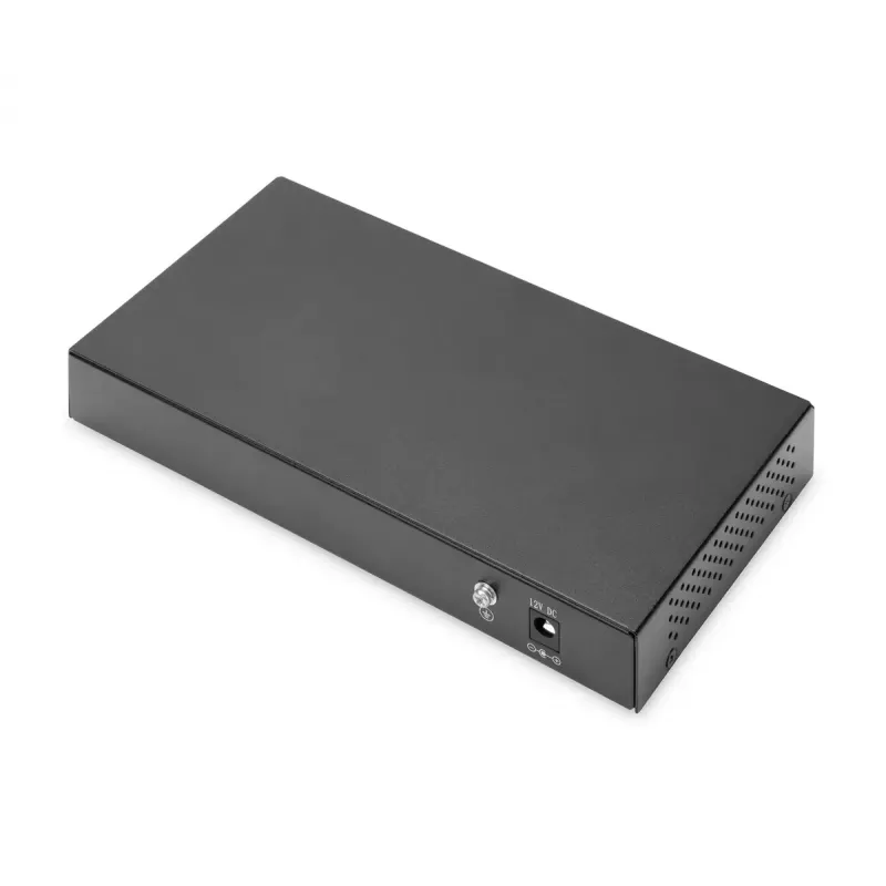 Unmanaged switch Digitus 8-poorts Gigabit + 2 Gigabit SFP
