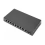 Unmanaged switch Digitus 8-poorts Gigabit + 2 Gigabit SFP