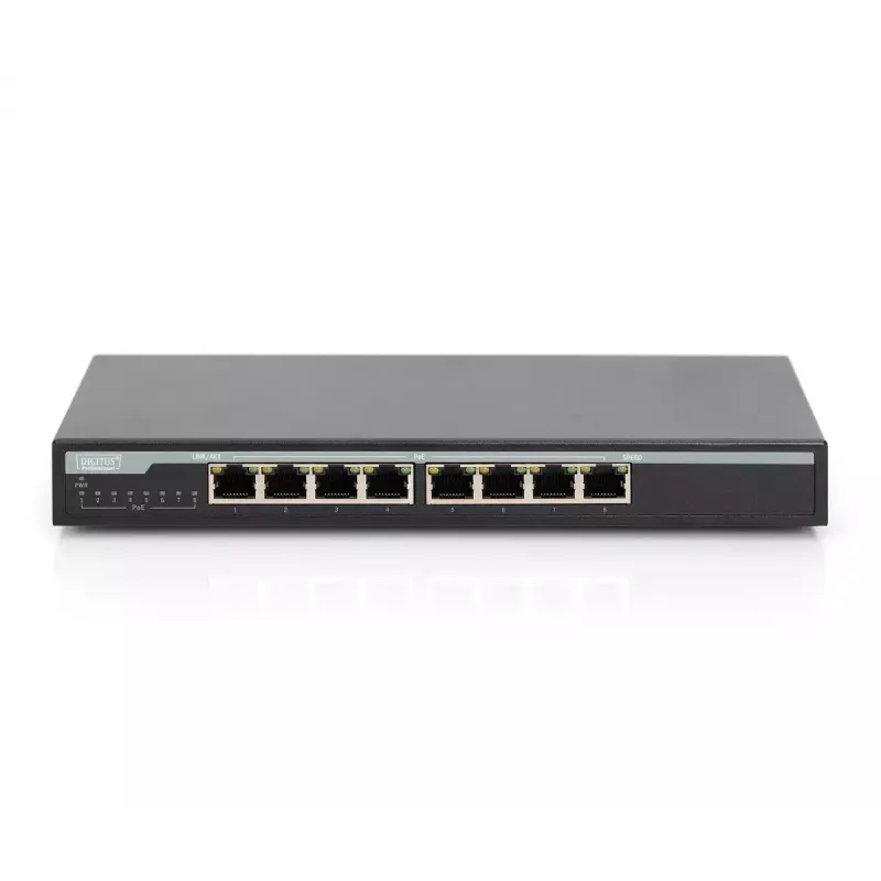 Unmanaged switch Digitus DN-95340 8-poorts Gigabit netwerkswitch