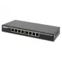 Unmanaged switch Digitus DN-95340 8-poorts Gigabit netwerkswitch