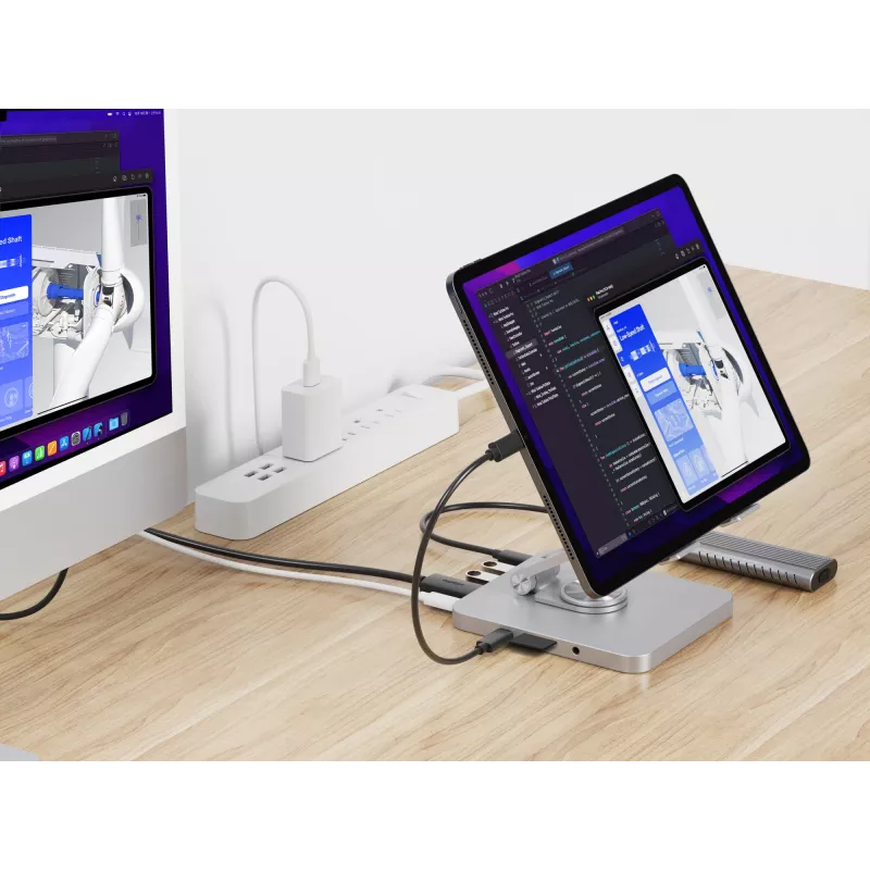 Conceptronic DONN26G, zilver, tablet, multimediastandaard, aluminium, 100 W, MicroSD (TransFlash), SD, SDHC, SDXC