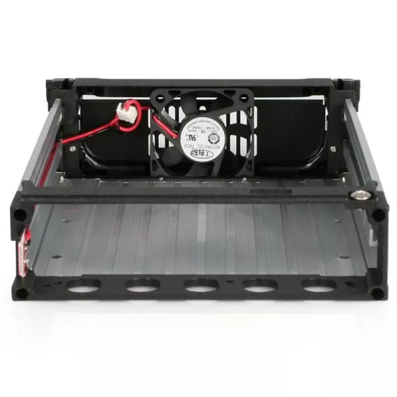 StarTech.com zwart aluminium 5,25 inch betrouwbare SATA-harde-schijfwisselbehuizing