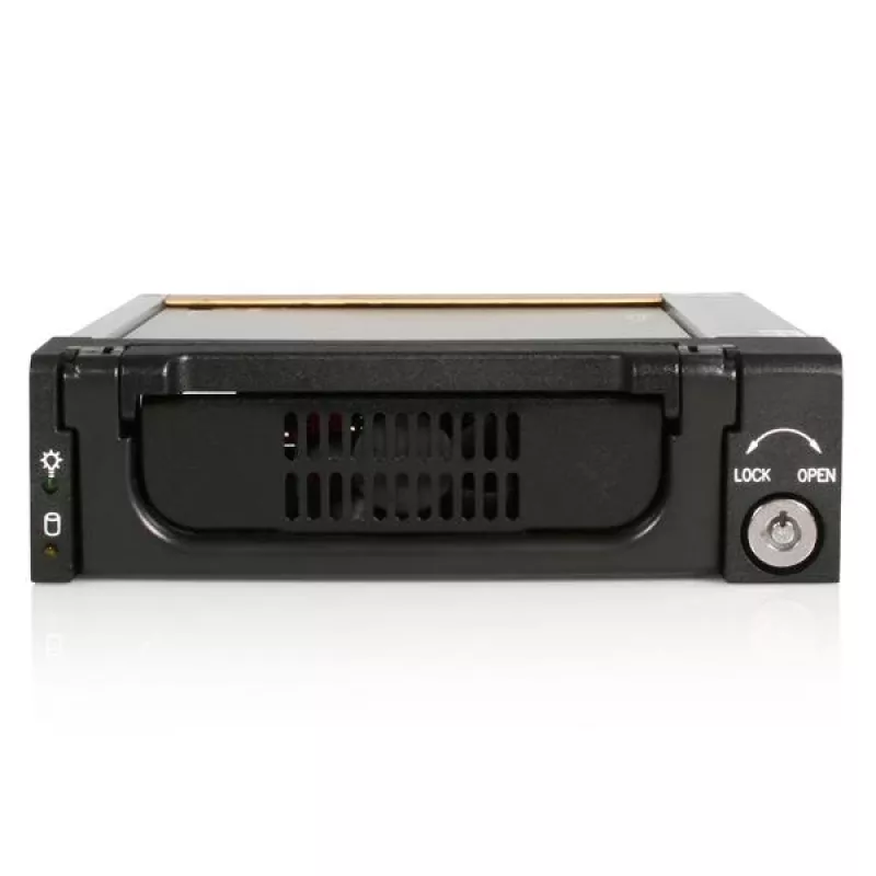 StarTech.com zwart aluminium 5,25 inch betrouwbare SATA-harde-schijfwisselbehuizing