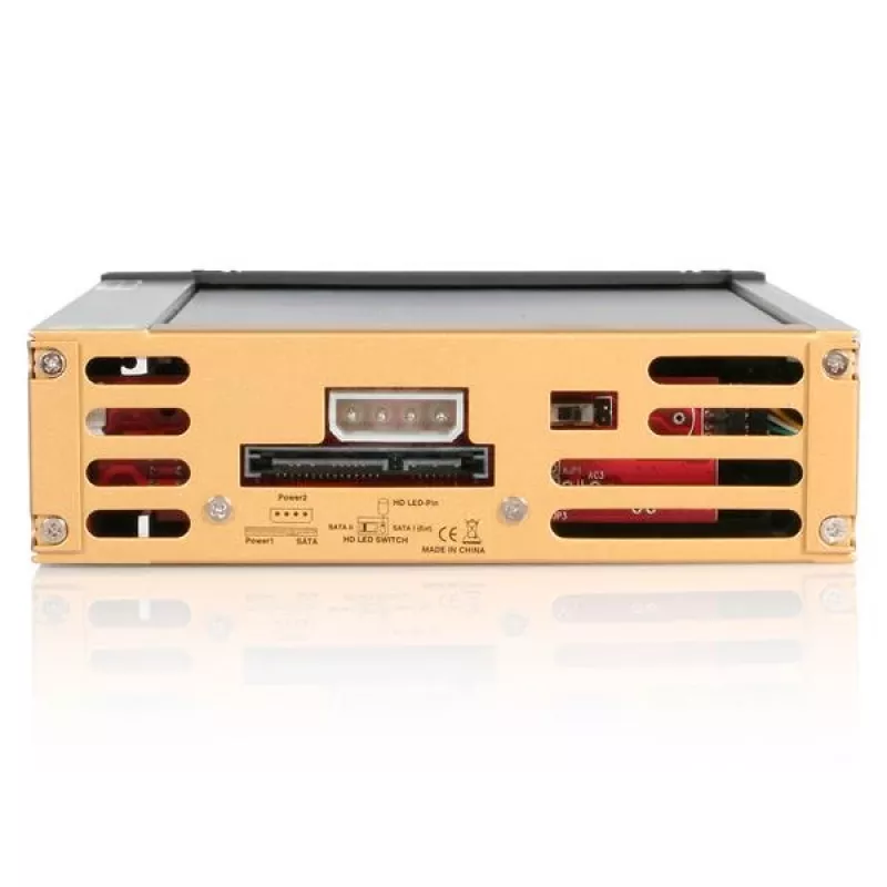 StarTech.com zwart aluminium 5,25 inch betrouwbare SATA-harde-schijfwisselbehuizing