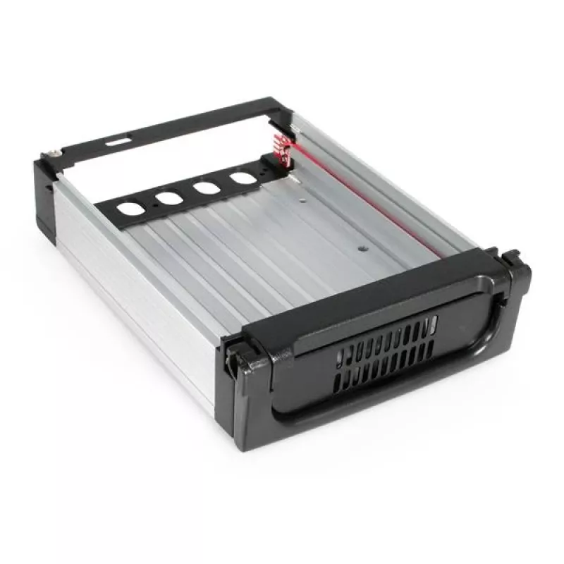 StarTech.com zwart aluminium 5,25 inch betrouwbare SATA-harde-schijfwisselbehuizing