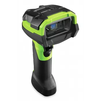 Zebra DS3608-DP handheld barcodescanner 1D/2D laser zwart, groen